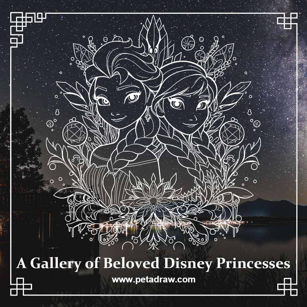 Enchanting Portraits: A Gallery of Beloved Disney Princesses