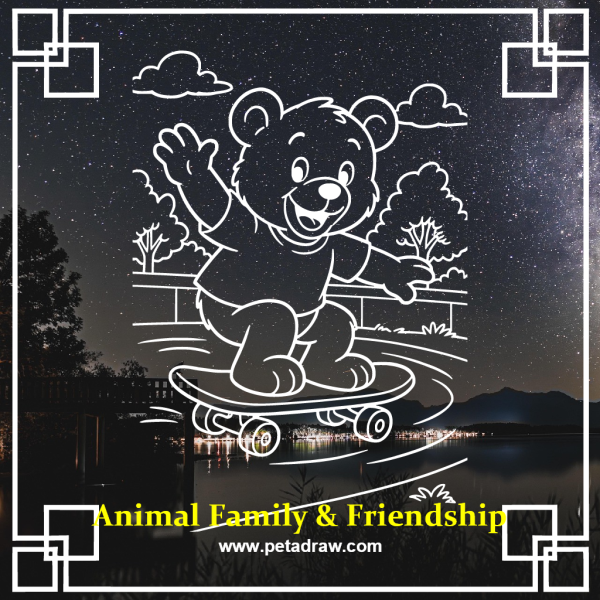 Adorable Animal Families and Whimsical Adventures