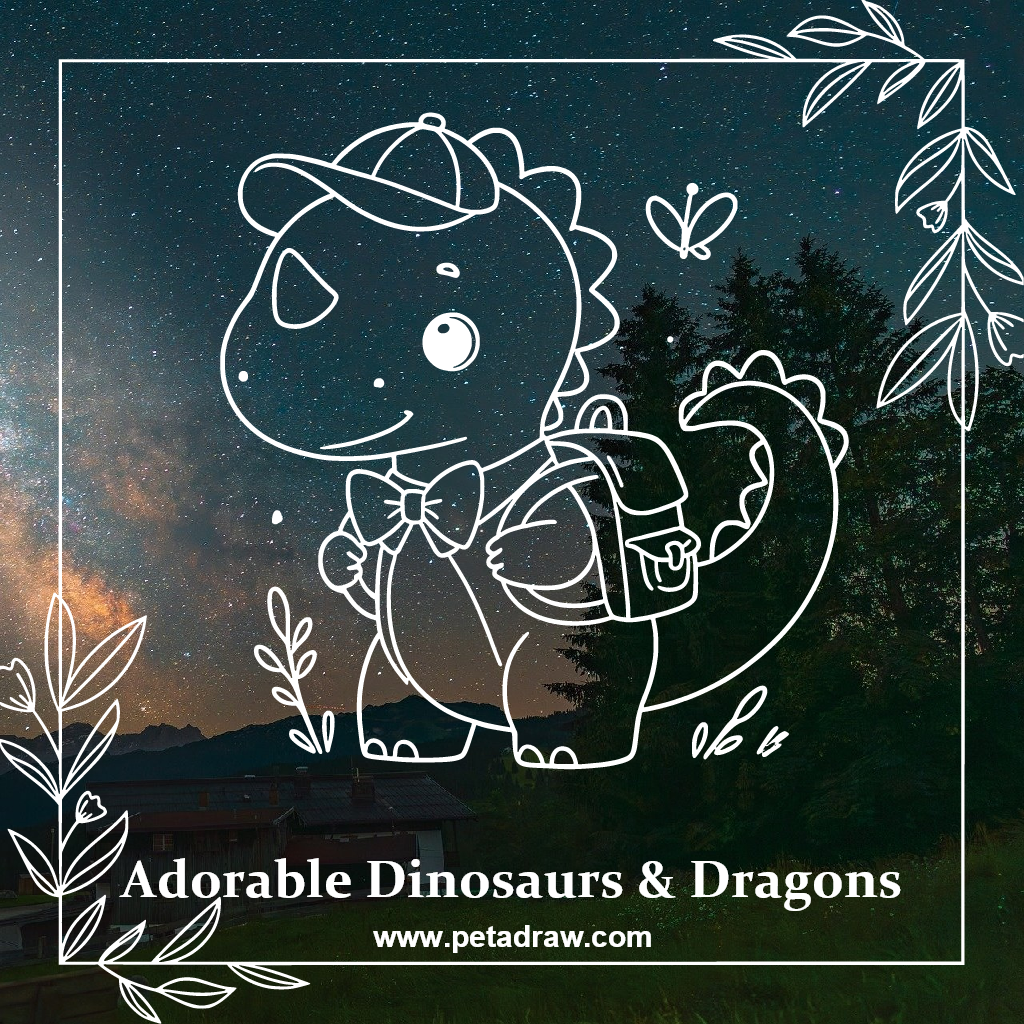 Adorable Dinosaurs & Dragons: A Roundup of the Cutest Creatures!