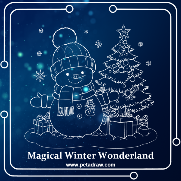 Magical Winter Wonderland: A Collection of Heartwarming Illustrations