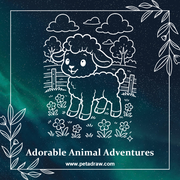 Adorable Animal Adventures: A Colorful Journey Through the Animal Kingdom
