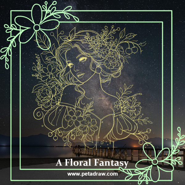 A Floral Fantasy: Princesses in Bloom