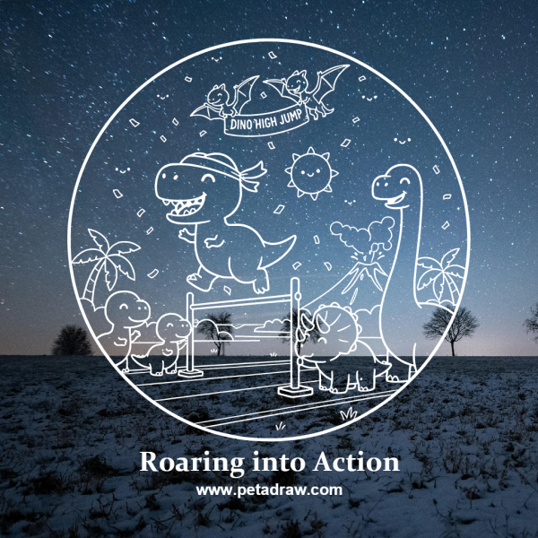 Roaring into Action: A Dino Sports Extravaganza!