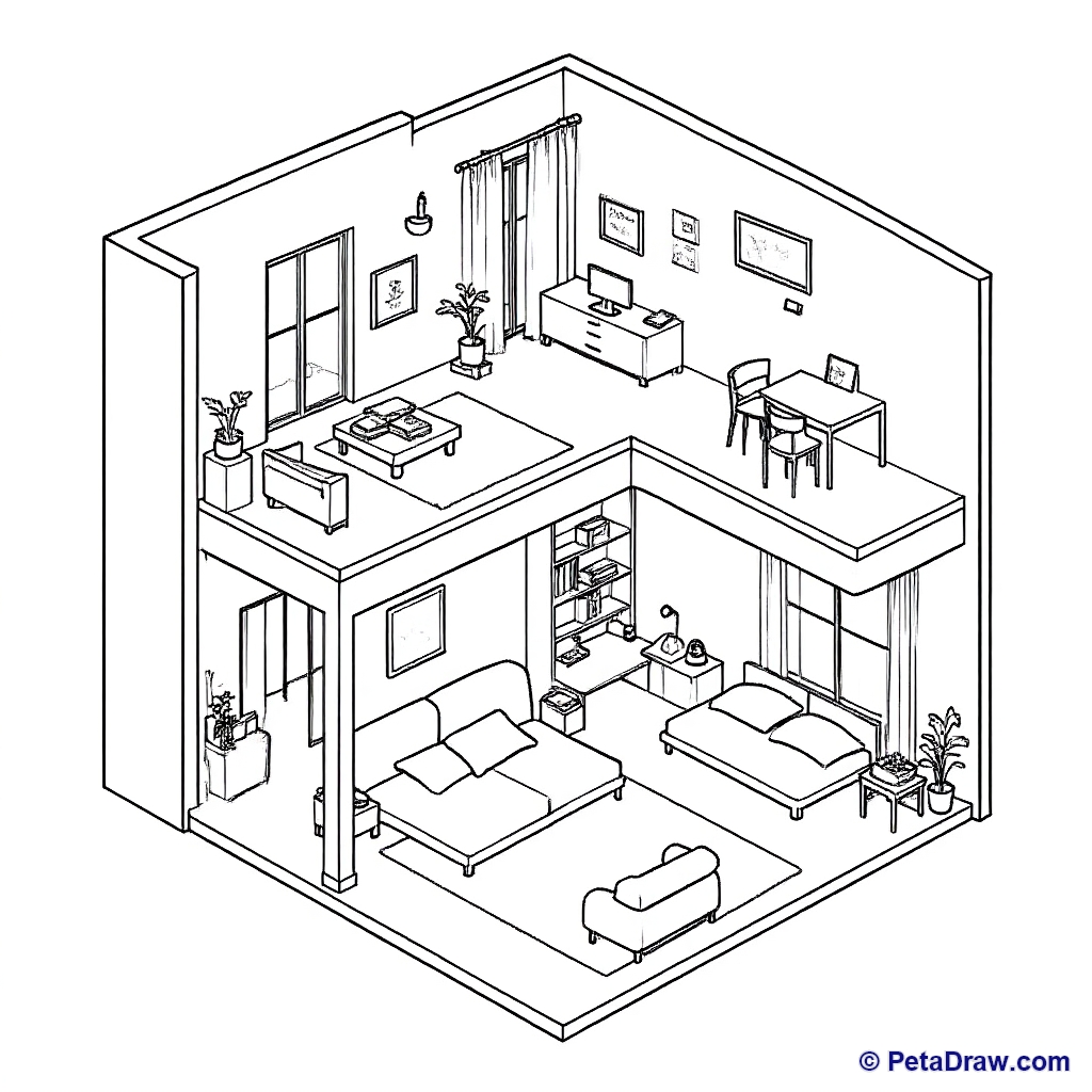 Minimalist interior design