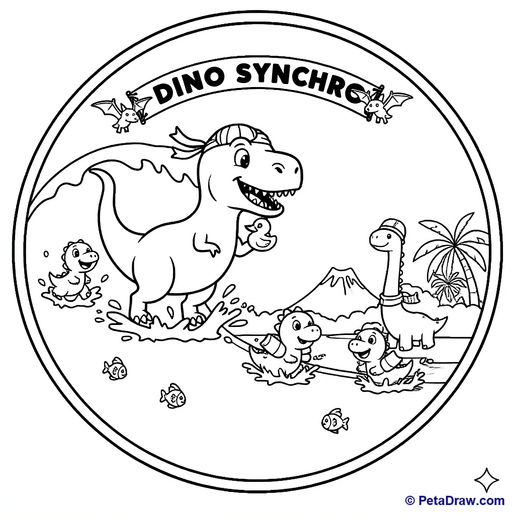 Dinosaur family vacation