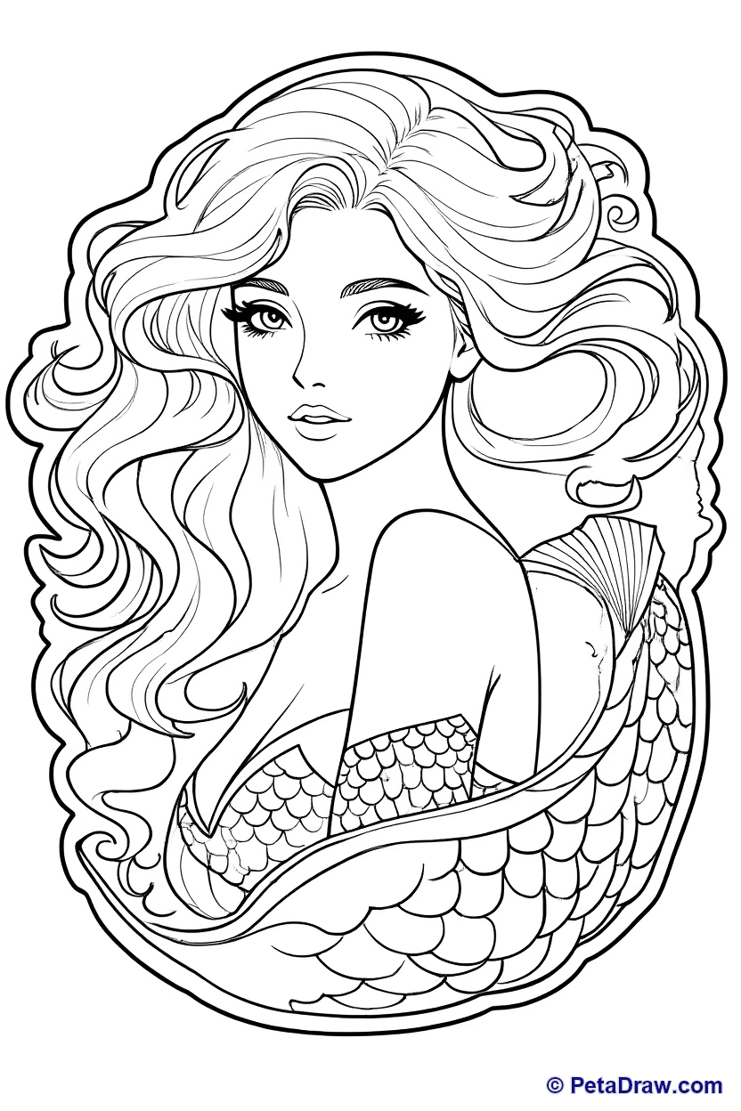 Mermaid Portrait