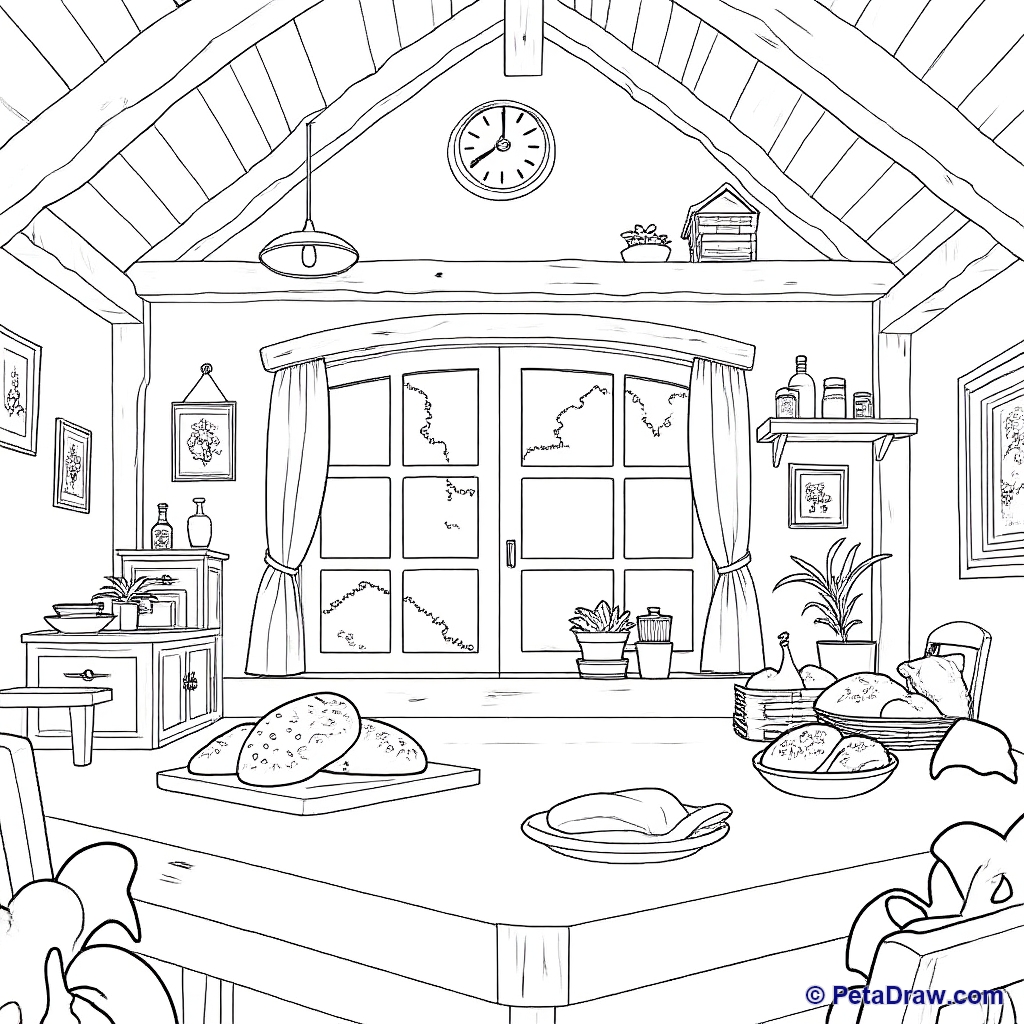 Cozy Kitchen Interior